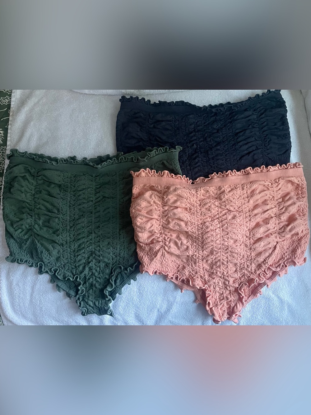 Lot of 3 Free People Intimately Bloomer Panties M/L